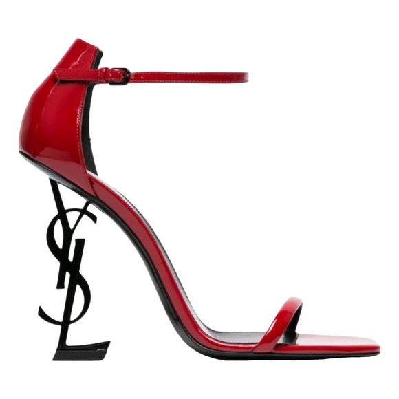 YSL Opyum 110 Heels Hot Red - 41 - Picture 1 of 7
